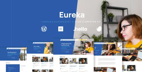 Eureka – Online Learning Elementor Template Kit